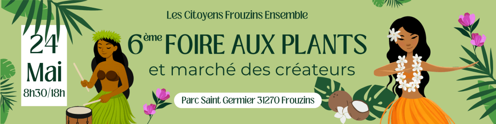 6ème foire aux plants et marché des créateurs de Frouzins animation polynésienne 'ana'ana ori tahiti
